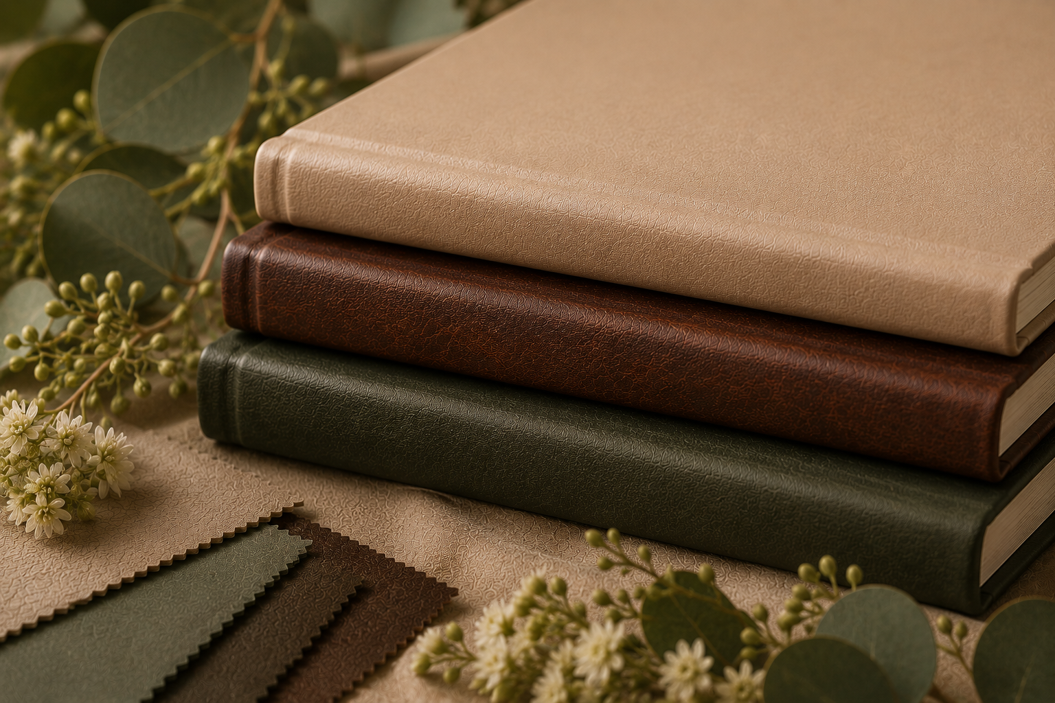Fine art wedding albums